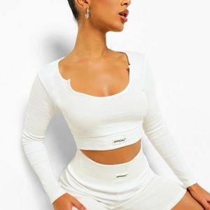 Long Sleeve Crop Top